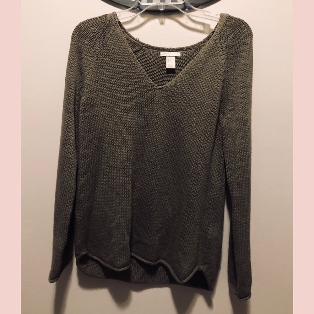 H&M Hunter Green Sweater